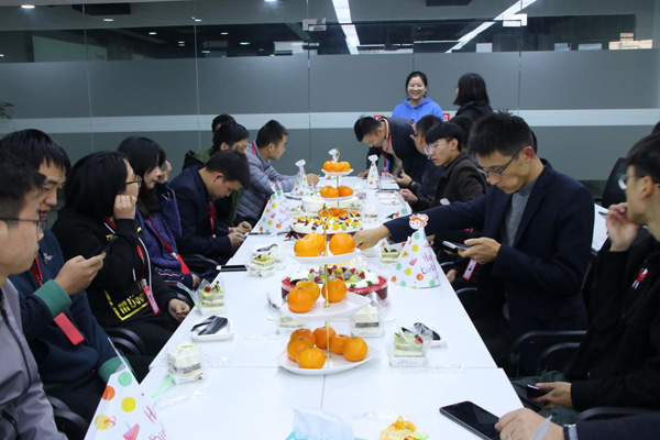 聯測生日會現場