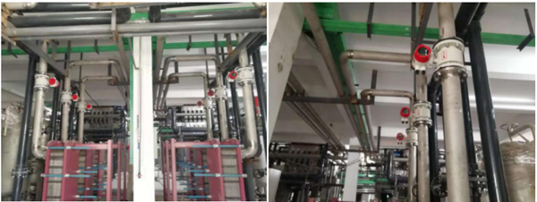 聯測電磁流量計使用現場